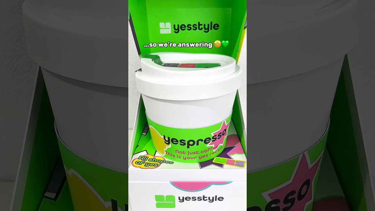 NEW YesStyle merch giveaway! 💚✨ #findyouryes #yesstyle #kbeauty #makeup #skincare