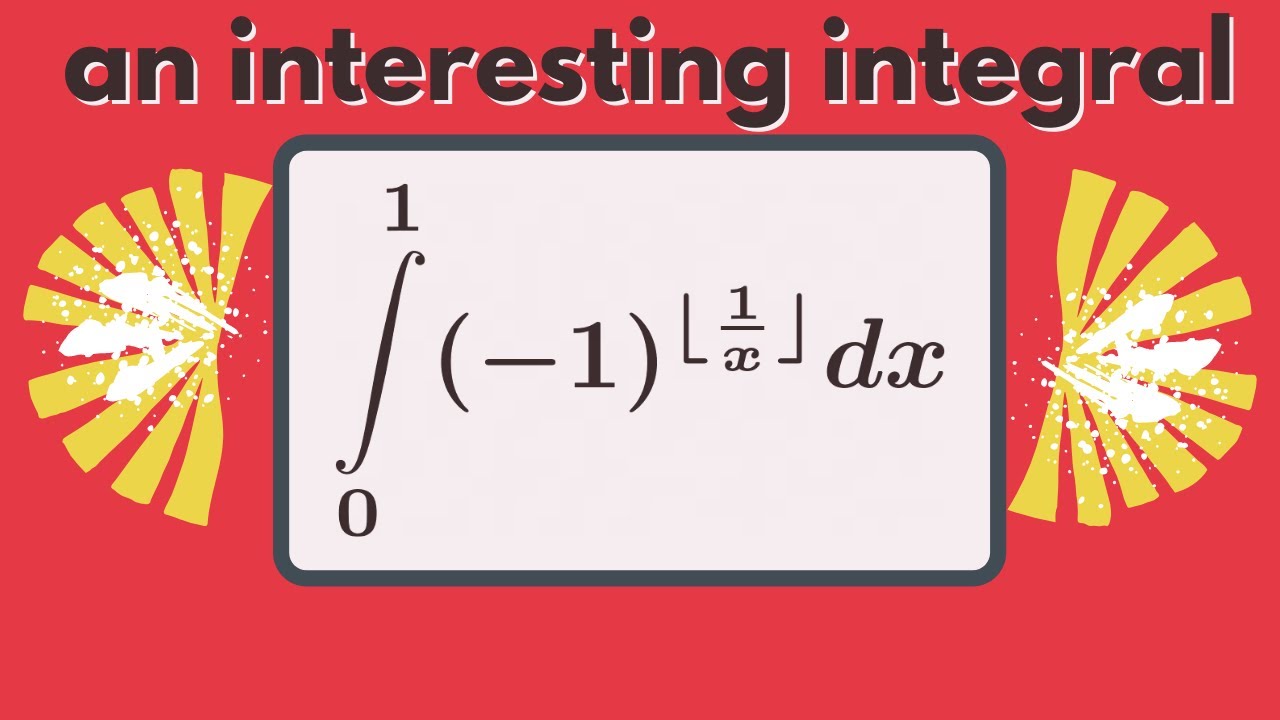 An interesting integral with the floor function.