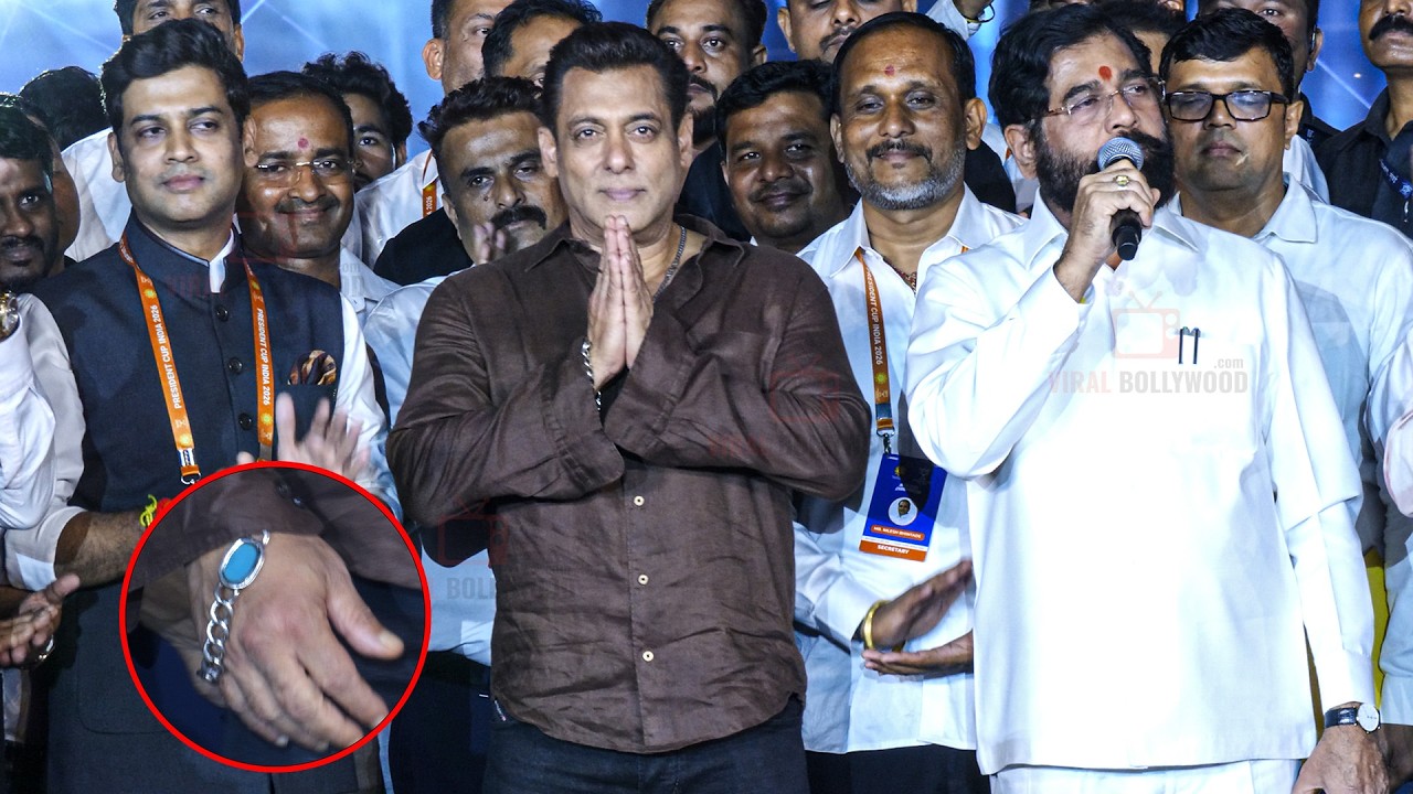UNCUT - Salman Khan & Eknath Shinde President Cup India Opening Ceremony