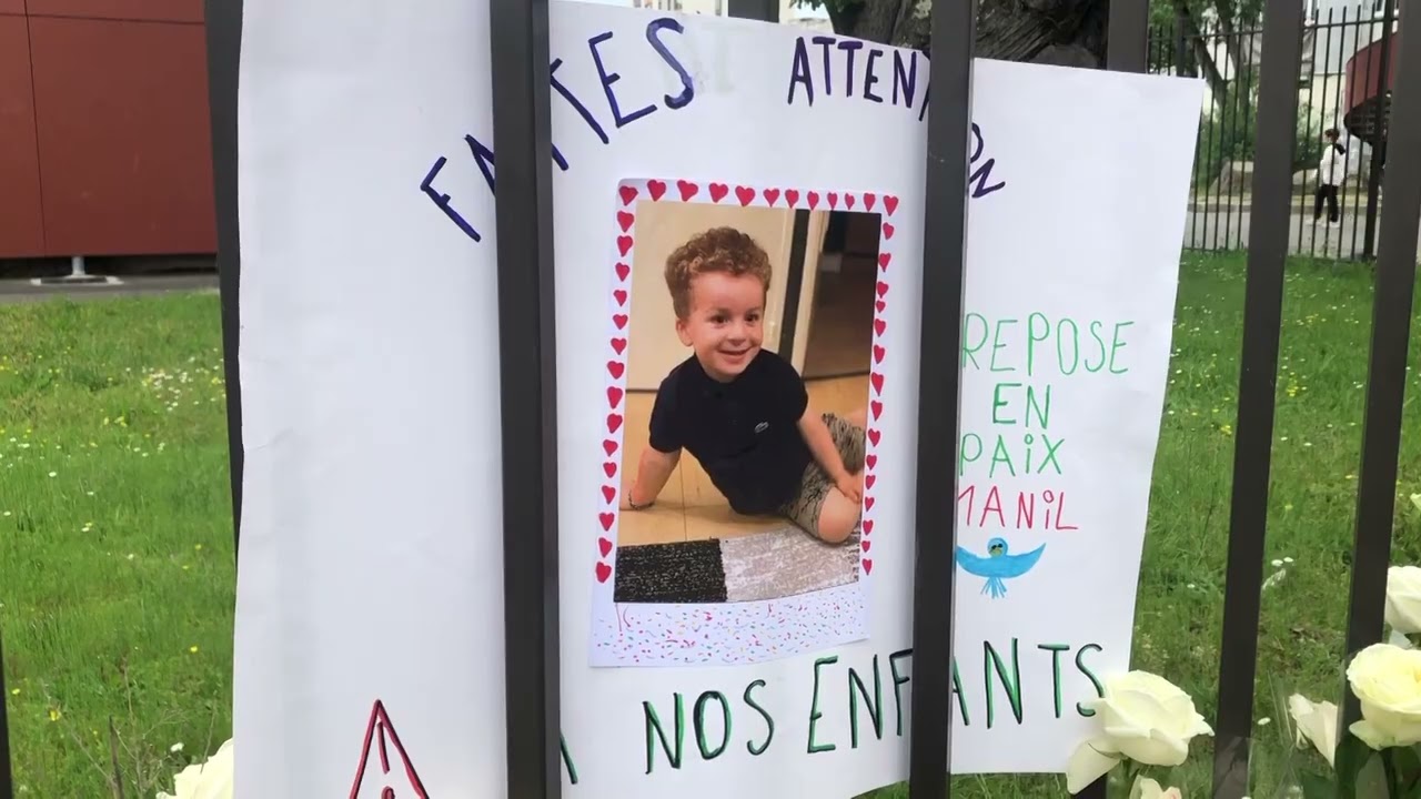 Marche blanche pour le petit Djawed Manil au Mans