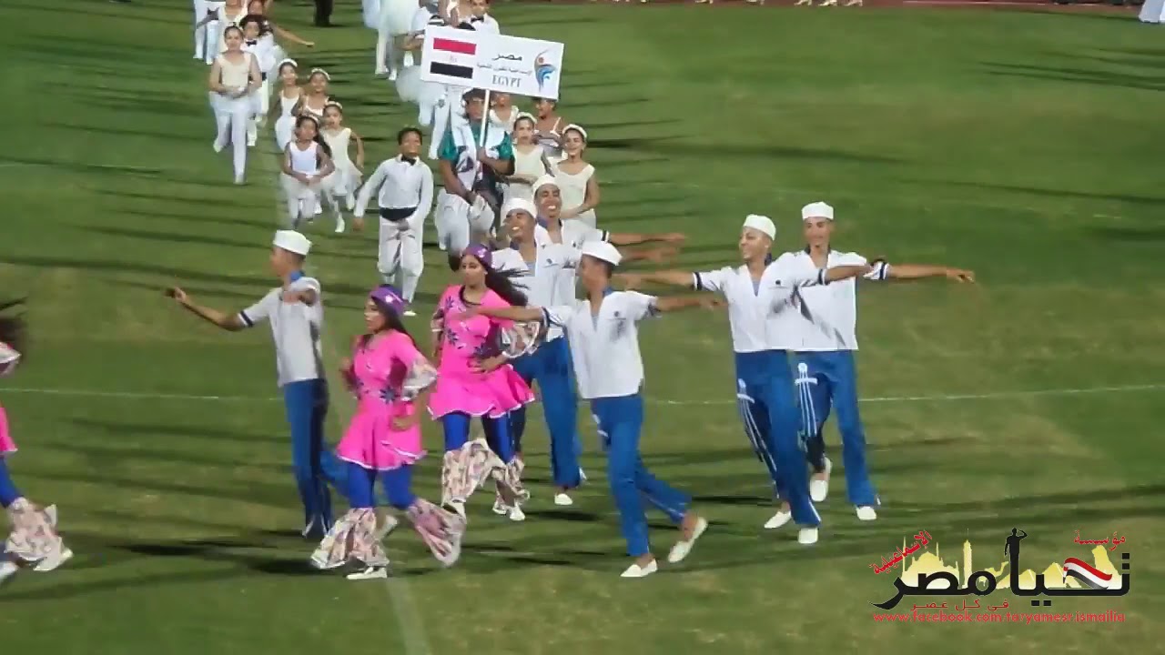بدء حفل افتتاح #مهرجان #الاسماعيلية #الدولى العشرين للفنون الشعبية