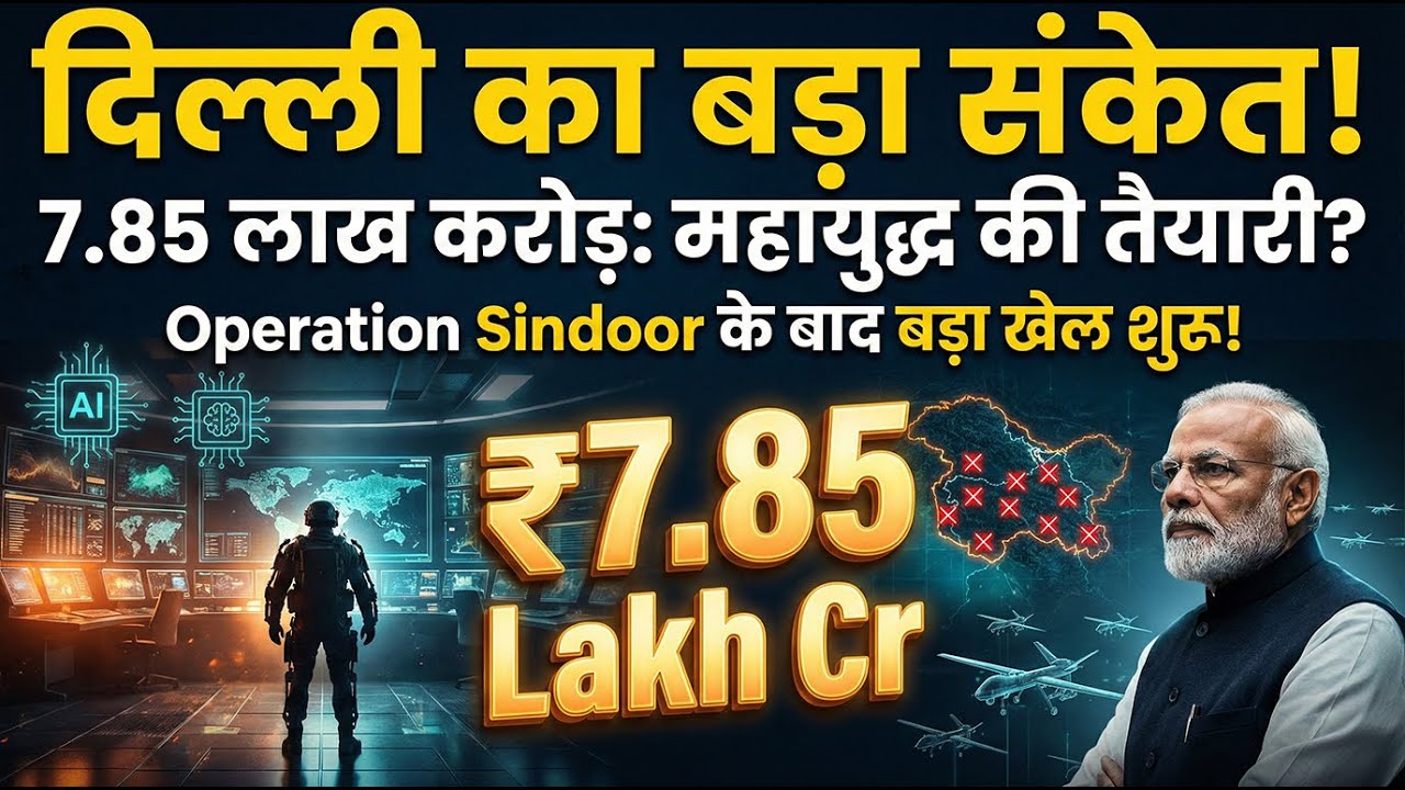 Operation Sindoor का असर: 2026 Budget में Defense का "Quantum Leap"!