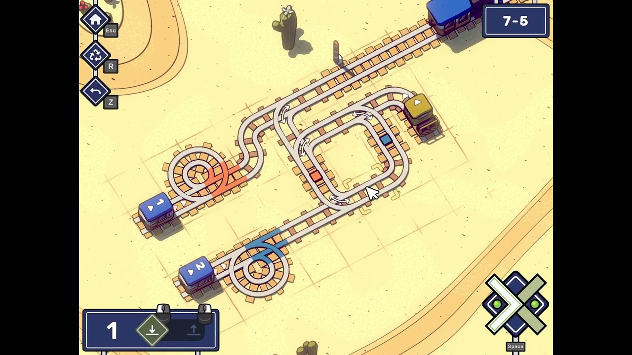 Railbound Level 7