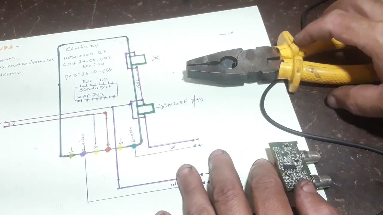 Modulador rf caseiro (v3)