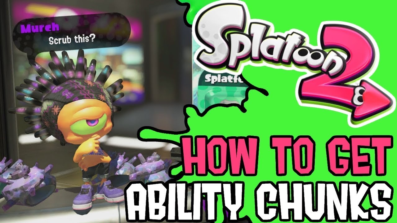 HOW TO FARM ABILITY CHUNKS(EASY & CHEAP) | SPLATOON 2