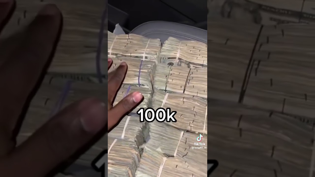100k cash 💵.@long40_0 #rich #money #motivation