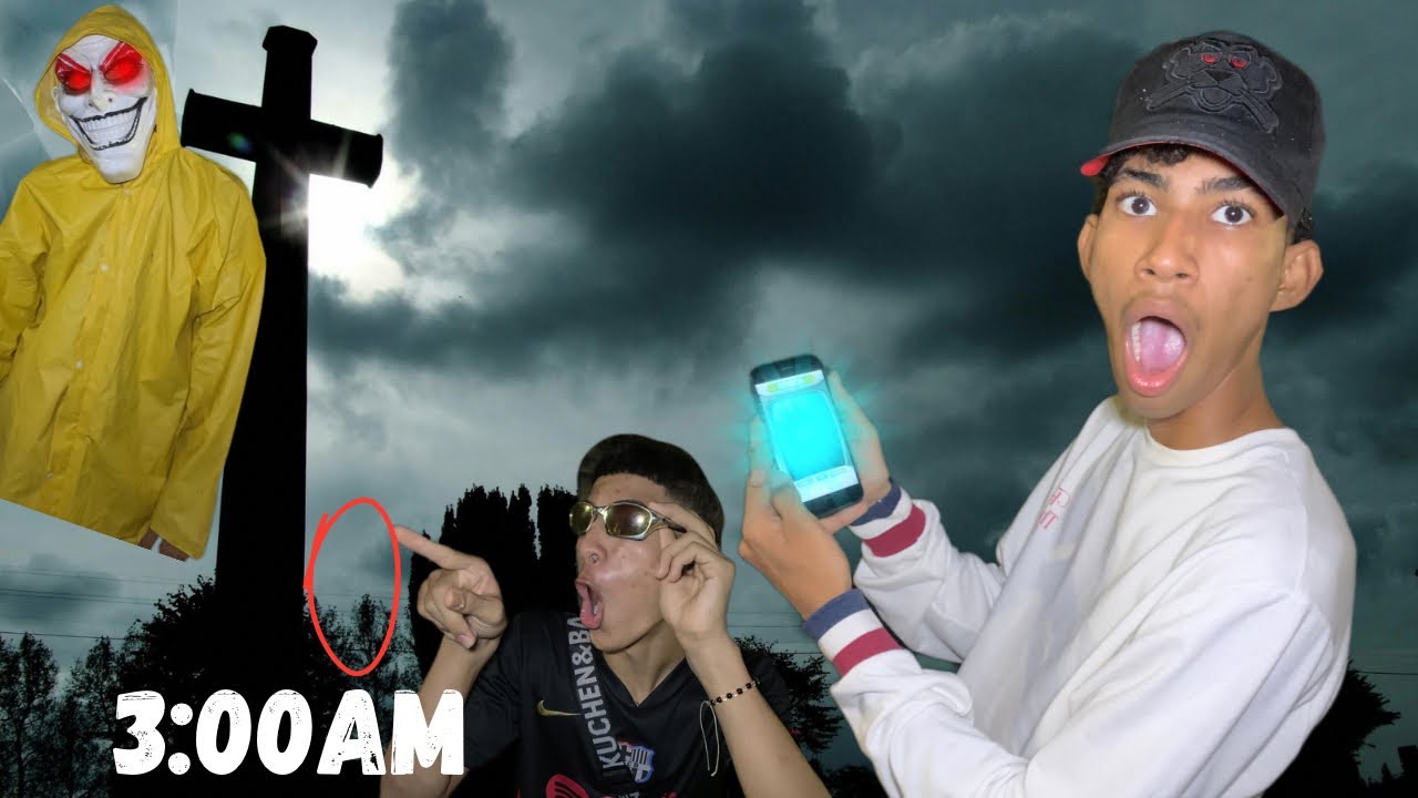 ME FUI A UN CEMENTERIO A VER SI LOS ESPÍRITUS EXISTEN Y ESTO FUE LO QUE PASO | APARECE UN PAYASO🤡😱