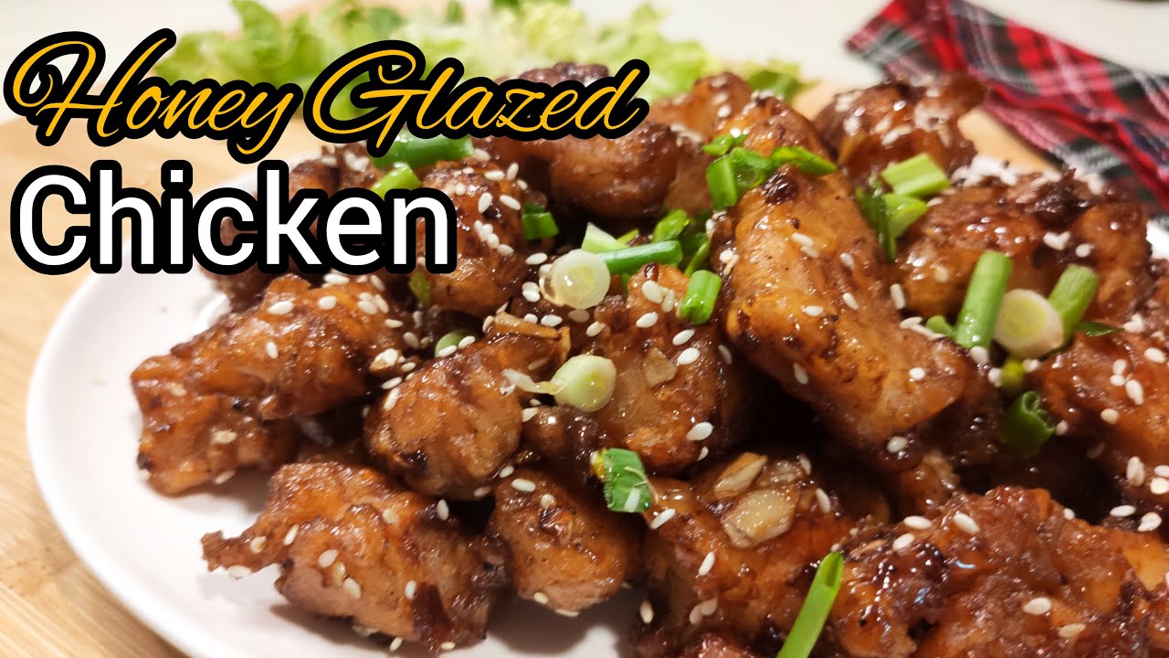 Honey Glazed Chicken l Easy Delicious Recipe #nocopyright