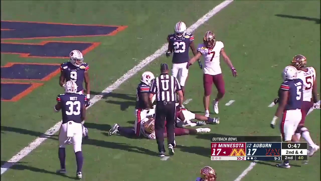 Gophers' WR Tyler Johnson: 2020 Outback Bowl MVP Highlights