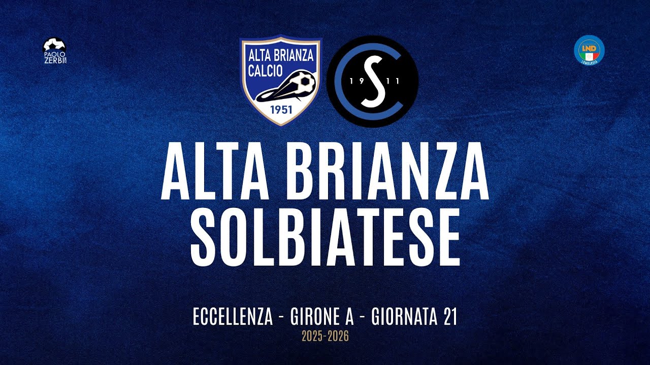 [HIGHLIGHTS] Eccellenza Girone A 25/26 | Giornata 21 | Alta Brianza - Solbiatese