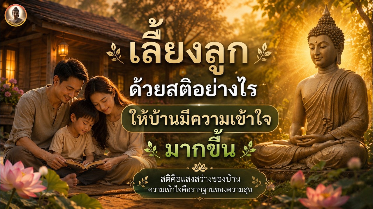 เมื่อเลี้ยงลูกด้วยสติ บ้านทั้งหลังจะกลายเป็นที่ภาวนา