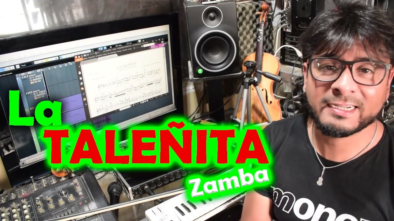 LA TALEÑITA ZAMBA CON VIOLIN PARTITURA Y TUTORIAL DE COMO TOCAR