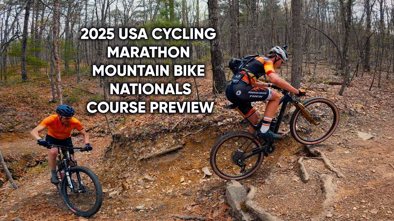 2025 USA CYCLING MARATHON MOUNTAIN BIKE NATIONALS COURSE PREVIEW CARVINS COVE ROANOKE VA