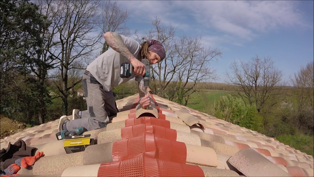 THIS OLD FRENCH HOUSE,fitting the dry ridge    finally