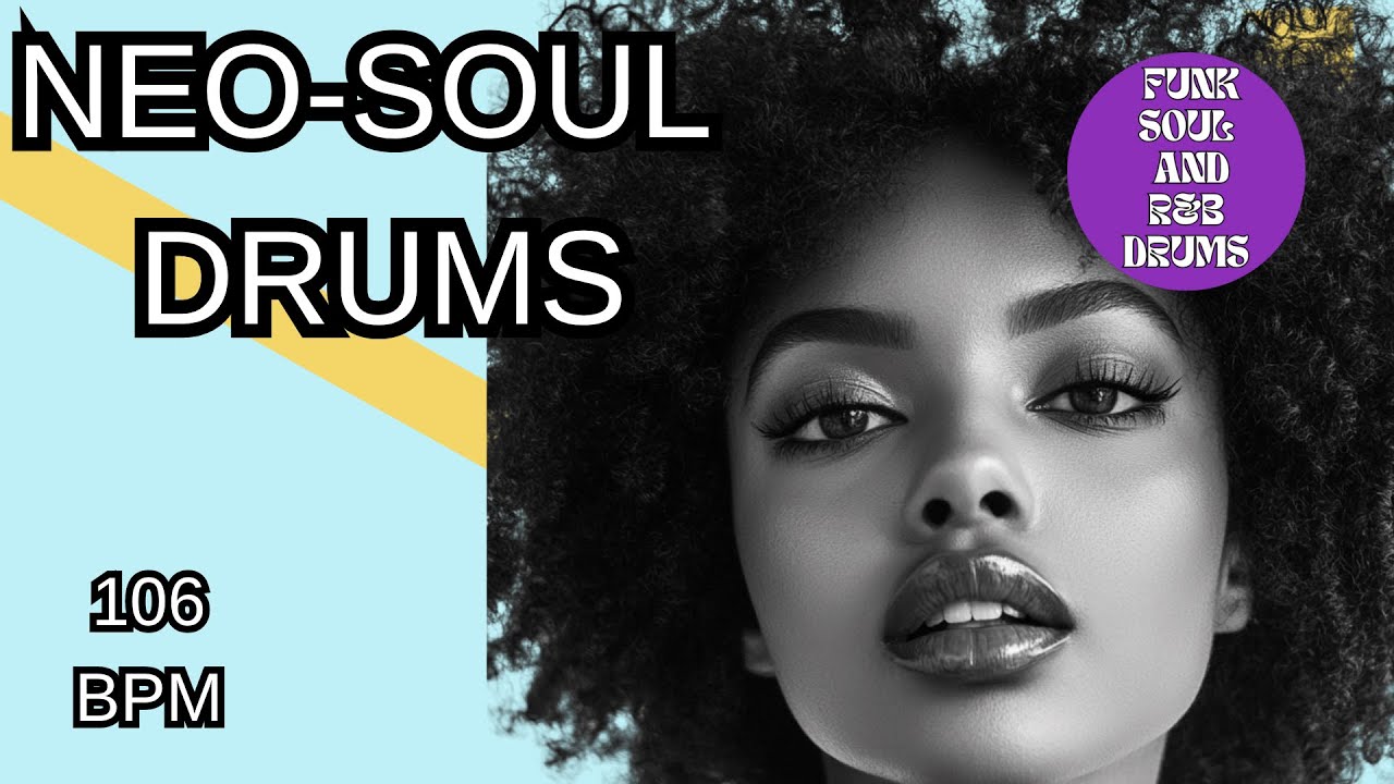 106 BPM Neo Soul Drum Track – Warm and Bouncy