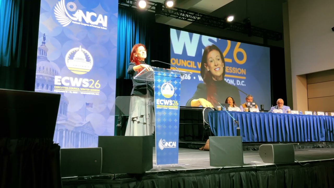 Assistant Secretary Kirsten Baesler at National Congress of American Indians