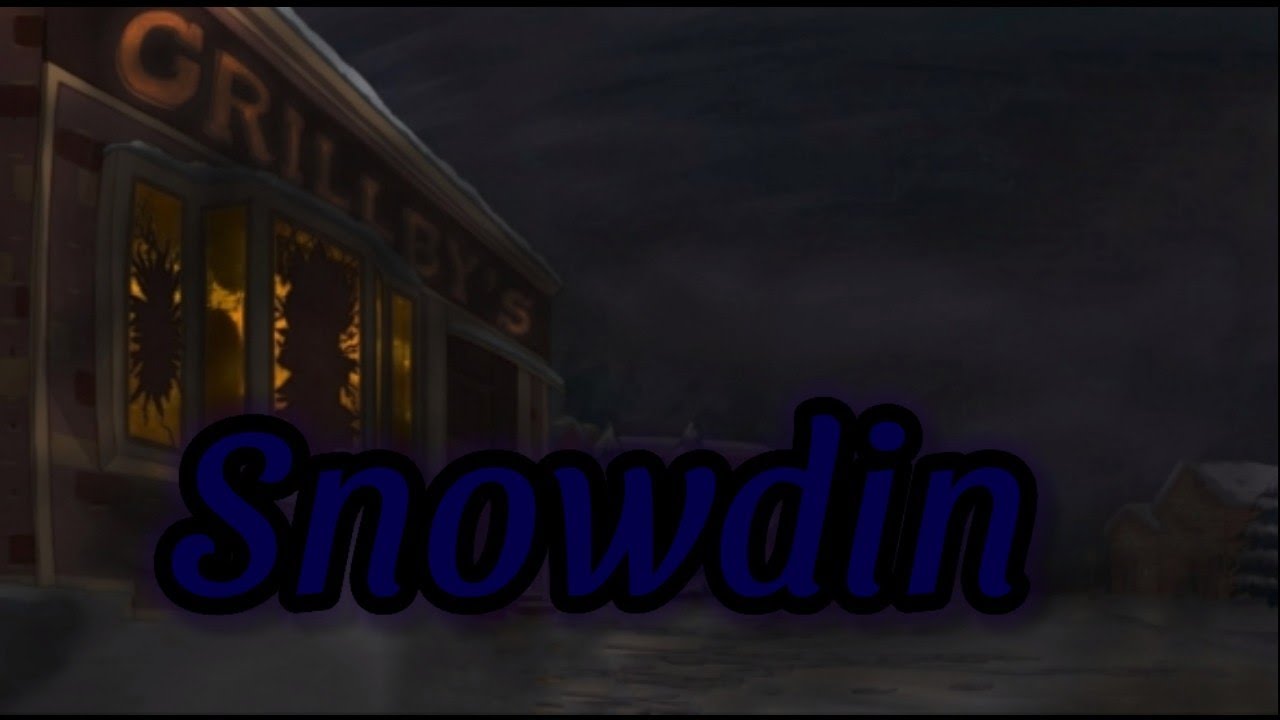 The theme of the horror Snowdin