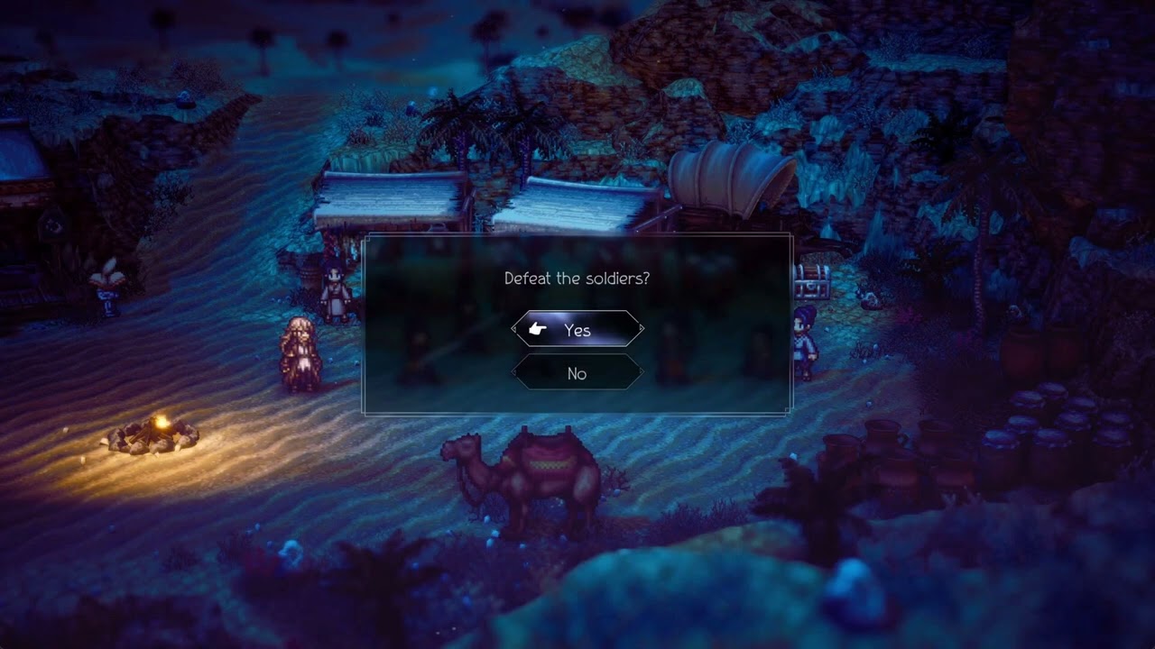 Octopath Traveler 2 - Beyond the Sands Night