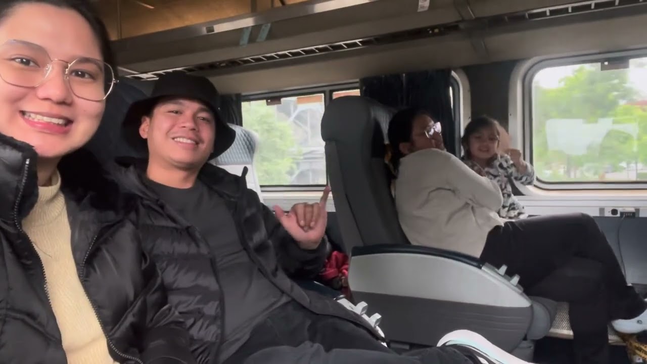 Coast starlight amtrak train from portland to san francisco
