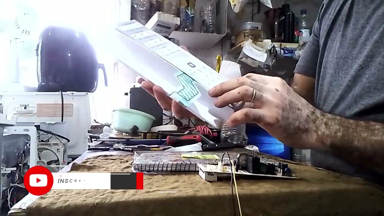como trocar a membrana de microondas