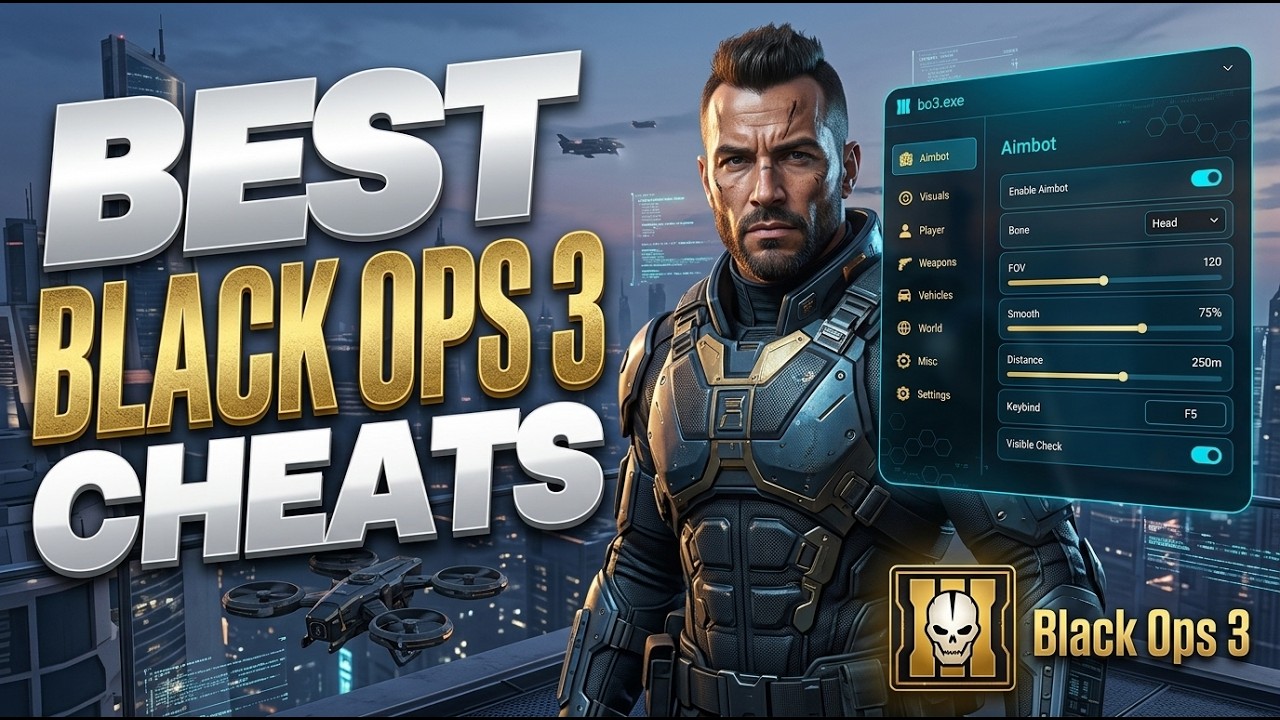 РАБОЧЕЕ чит-меню для BO3 2026 / Режим Бога + Бесконечный Дивиниум + Аимбот / Безопасный мод 2026