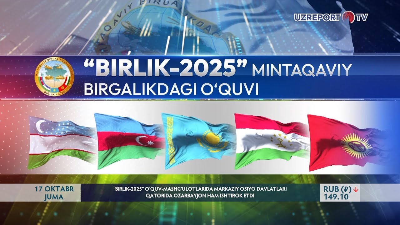 “Birlik-2025” o‘quv-mashg‘ulotlarida Markaziy Osiyo davlatlari qatorida Ozarbayjon ham ishtirok etdi