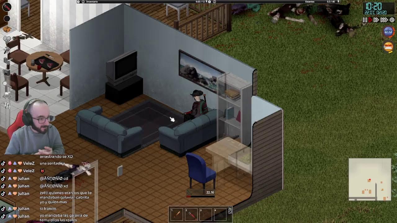 AHORA NOS PODEMOS SENTAR EN 🚽 |💀PERMADEATH💀|#PROJECTZOMBOID #z3ttii z3ttii
