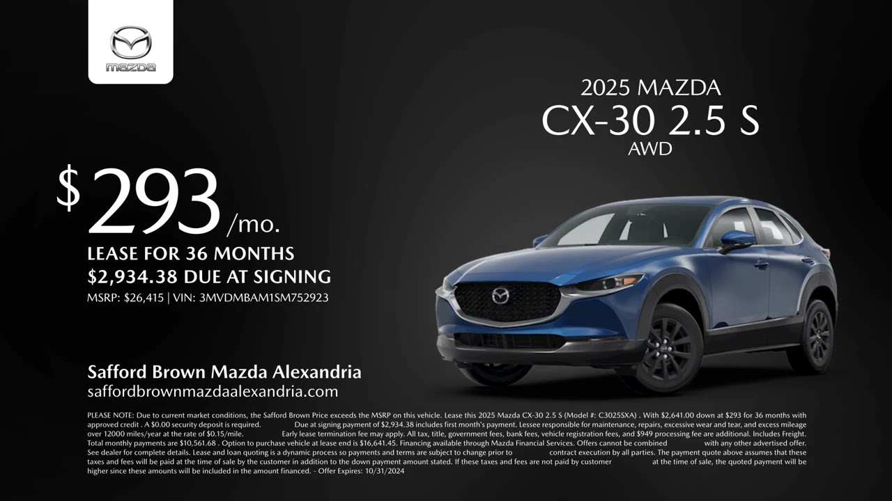 Mazda CX-30 10/13/2024 4427639
