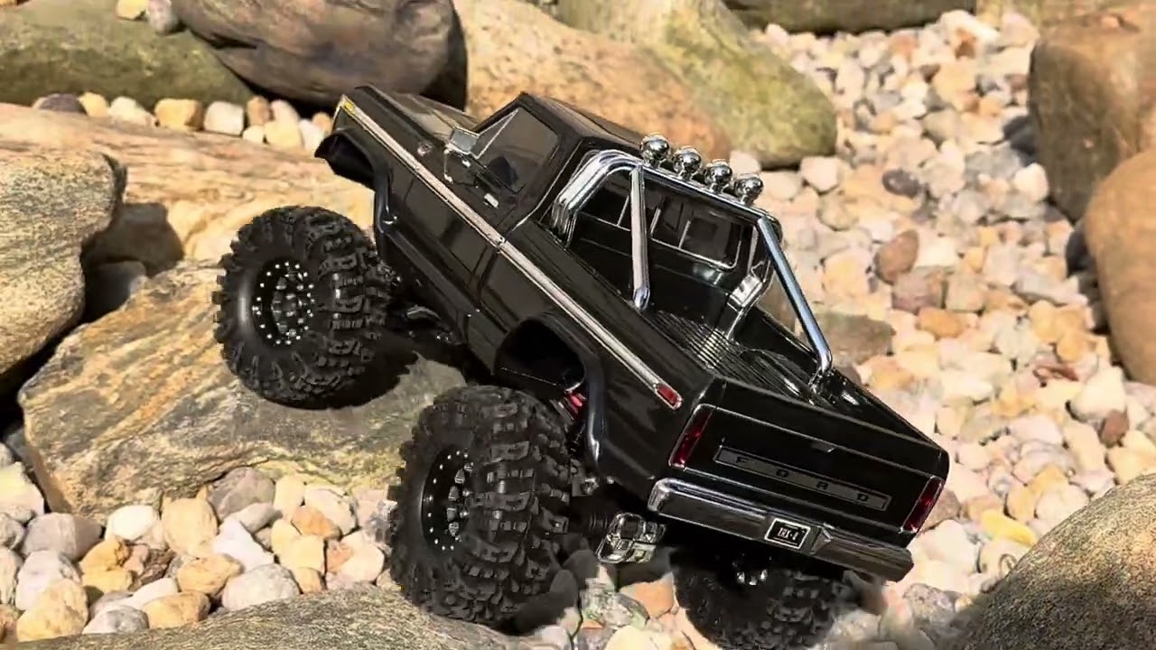 TRX4M F150 HIGH TRAIL BUILD PART 3 - INJORA PURPLE BRUSHED w/ LOW RANGE GEARS & RUNNING VIDEO