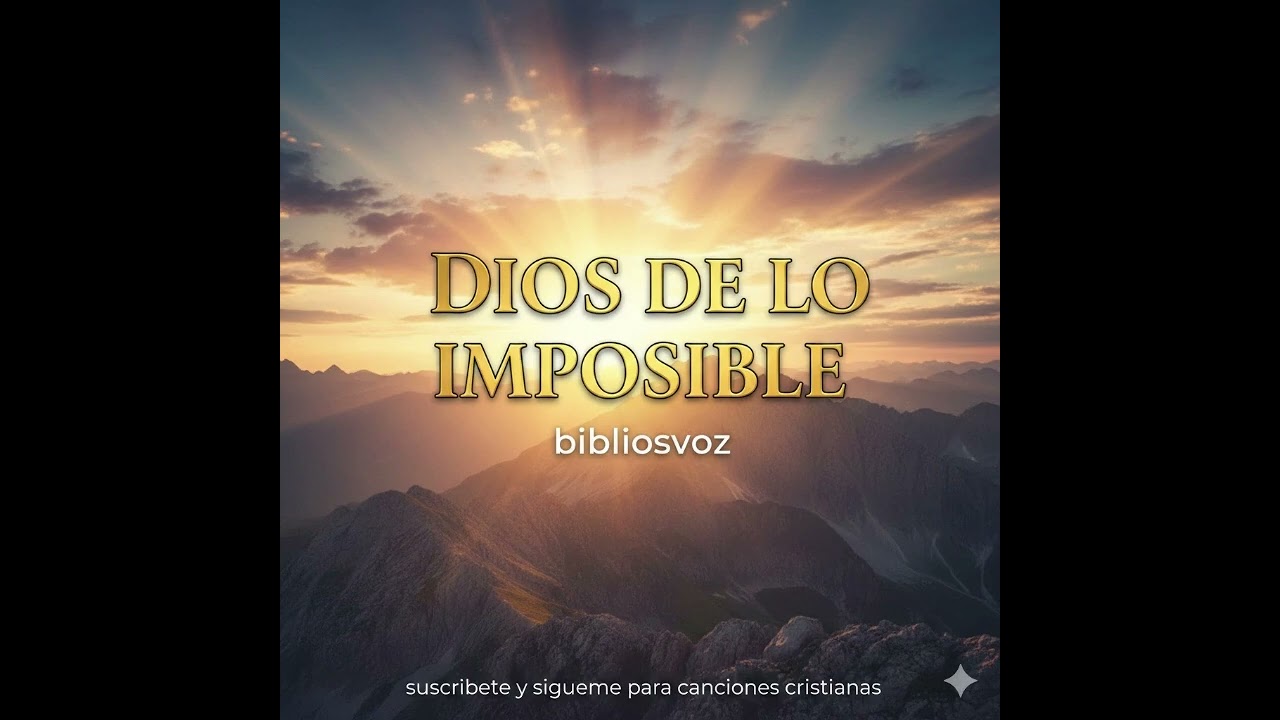 El Dios de lo Imposible (Ana Noemí) La canción que restaurará tu fe hoy mismo 🙏✨ ‐bibliovoz #musica