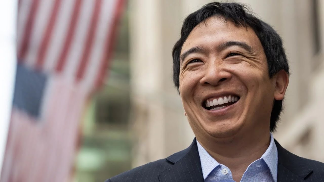 David Confronts Andrew Yang on UBI, Free College, Alt-Right 