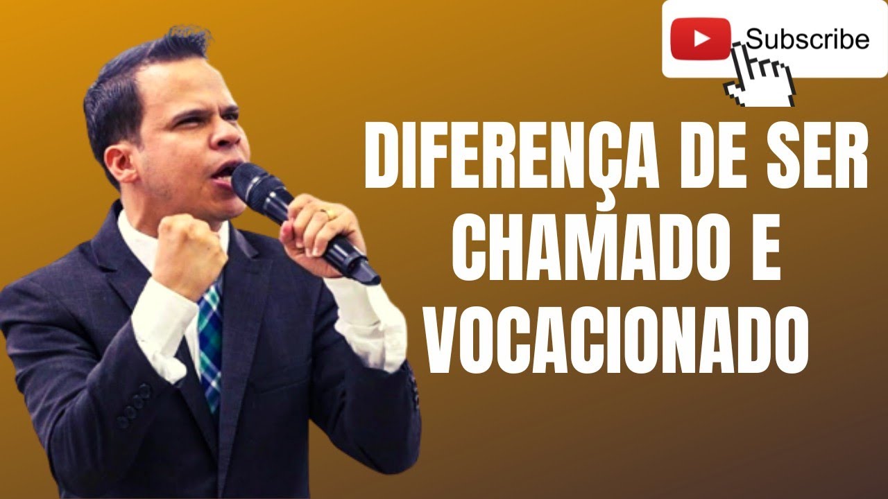 DIFERENÇA DE SER CHAMADO E VOCACIONADO #elizeurodrigues