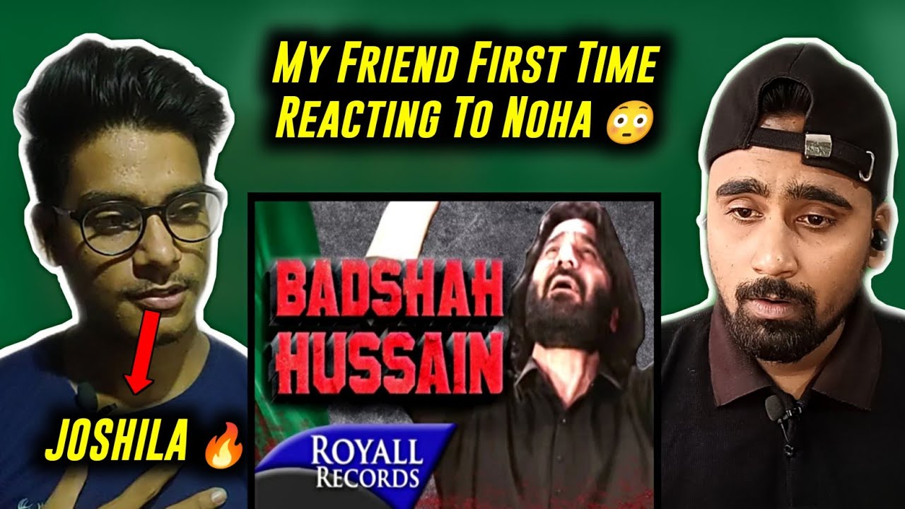 Indian Reaction On Badshah Hussian | Nadeem Sarwar | Indian Boy Reactions