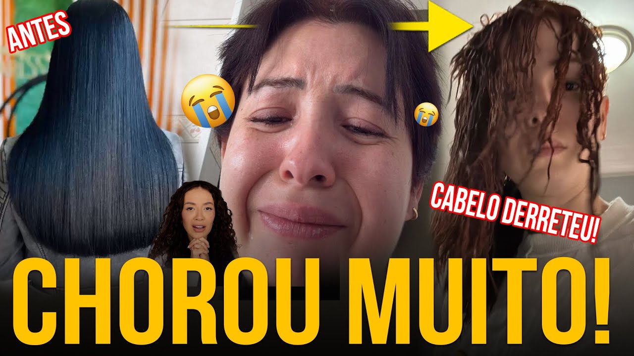 PERDEU TODO CABELO TENTANDO TIRAR TINTA PRETA!! VEJA ISSO!