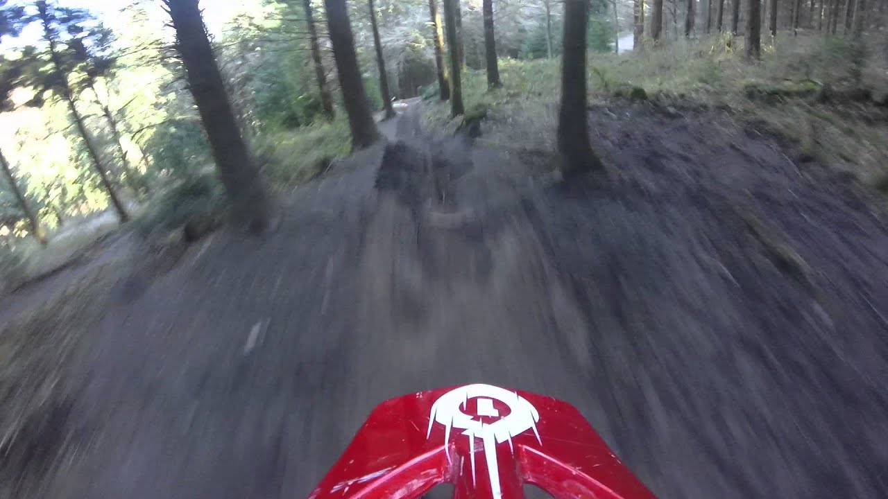Forest of Dean corkscrew first run