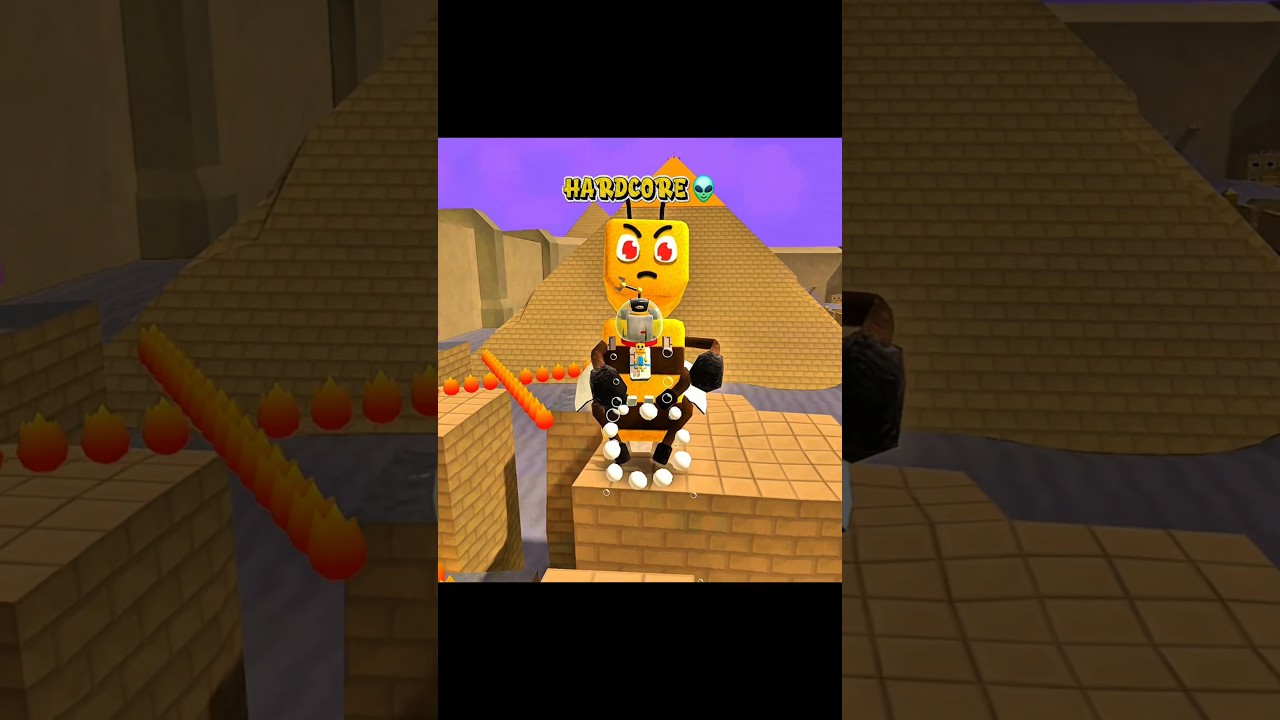 Normal vs Hardcore😱Part5Super Bear Adventure #superbearadventure #roblox