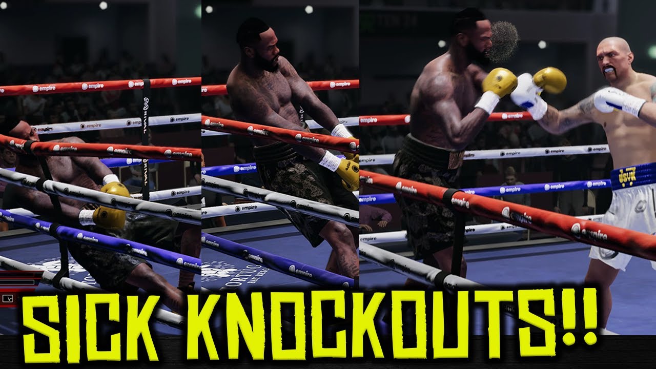 INSANE Boxing Knockouts Compilation | Undisputed Gameplay | Best Moments