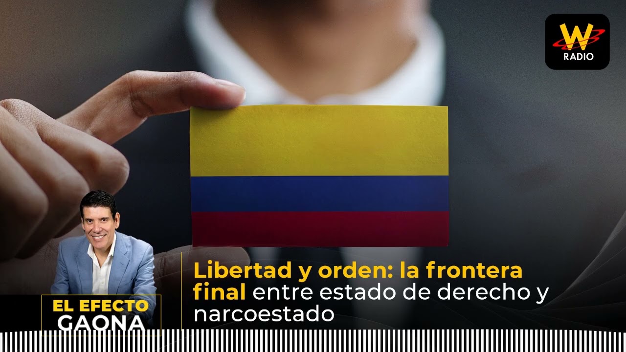 Libertad y orden: la frontera final entre estado de derecho y narcoestado | La Cátedra Gaona