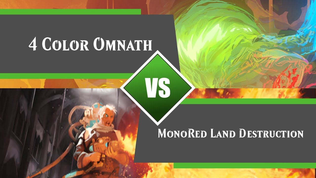 Round 3 | 4 Color Omnath vs MonoRed Land Destruction | Live duel tournament 🏆 | Modern | MTGO
