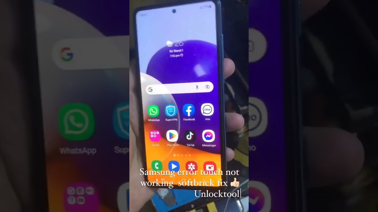 Samsung A52 Touch Not working #mobilerepairing #shorts