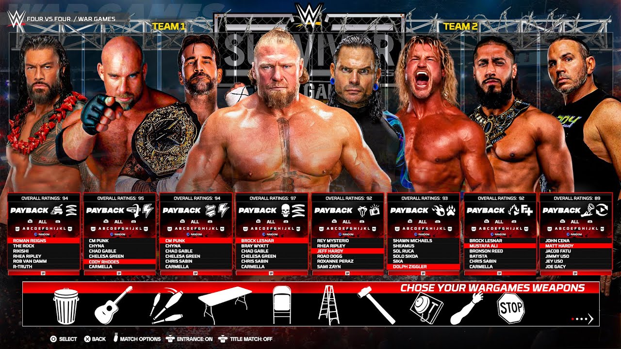 WWE 2K26: WWE vs TNA – Men’s WarGames Match Gameplay Notion!