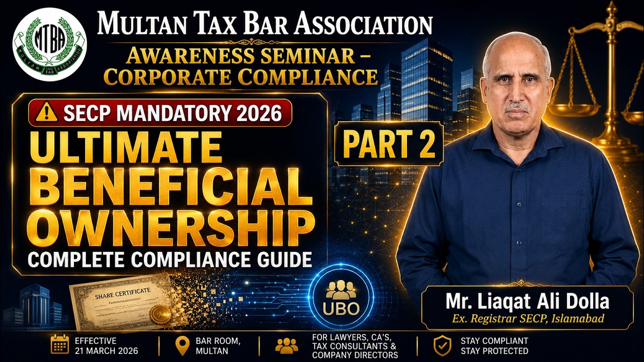Who is the Real Owner of a Company? | Ultimate Beneficial Ownership Explained | SECP Compliance