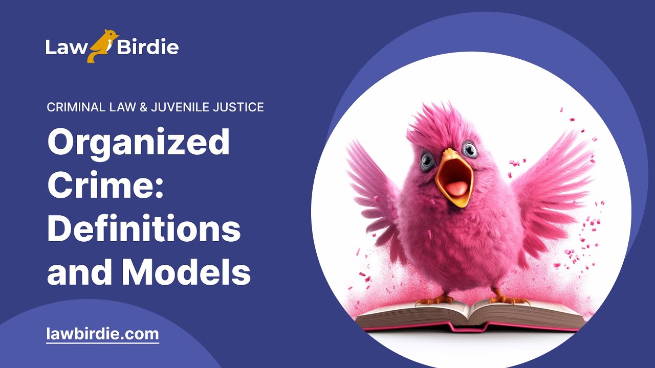 Organized Crime: Definitions and Models - Essay Example