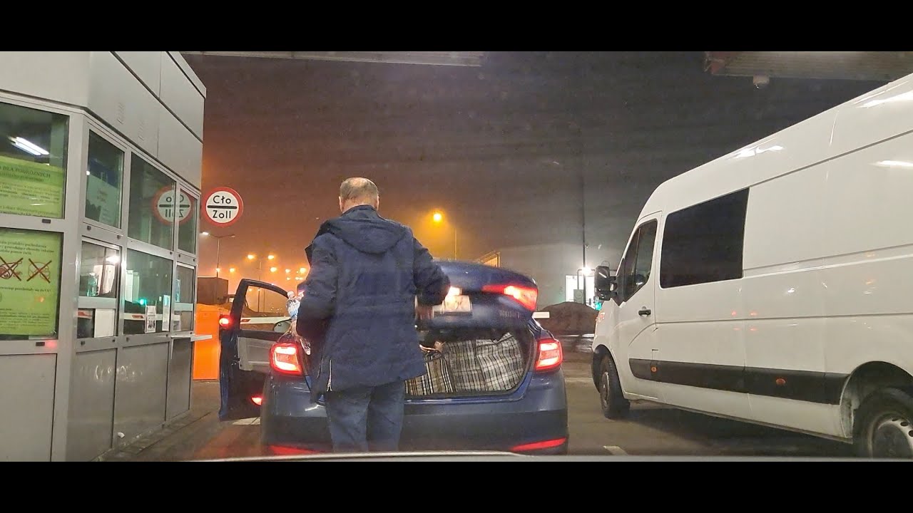 UA🇺🇦➡️PL🇵🇱 Dorohusk-Jagodzin odprawa paszportowo celna Дорогуск-Ягоджин паспорт та митне оформлення