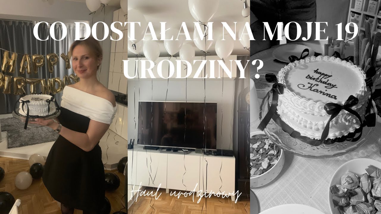 CO DOSTAŁAM NA MOJE 19 URODZINY!!🥳 🎂🎁 // haul urodzinowy🩷