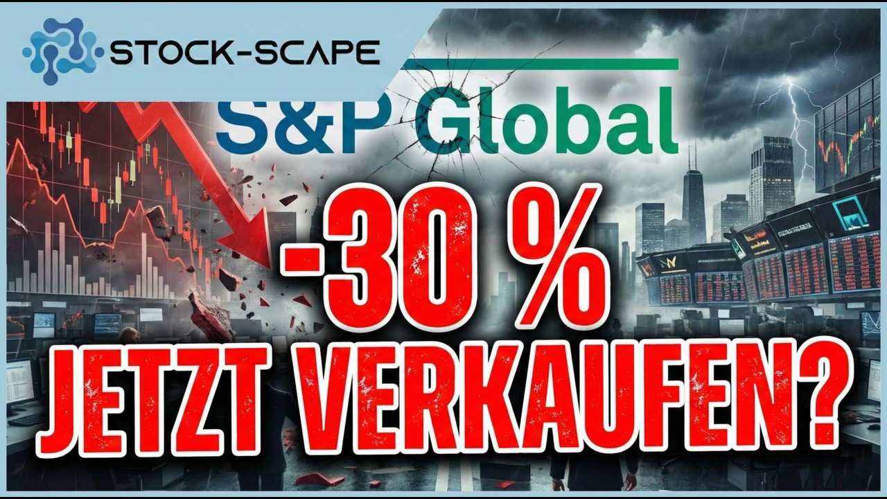 S&P Global Aktie - nach -30 % Crash ein Verkauf? | Aktienanalyse
