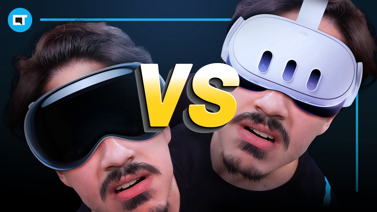 [2024] Meta Quest 3 vs Apple Vision Pro | Esse comparativo nem faz sentido e a gente sabe disso