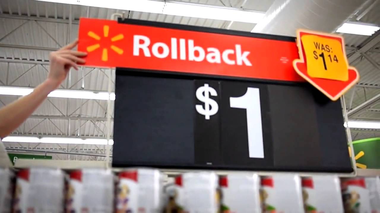 Walmart Commercial - It's Rollback Time