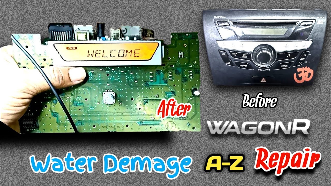 car stereo repair wagon r car wagon r wagoner music system