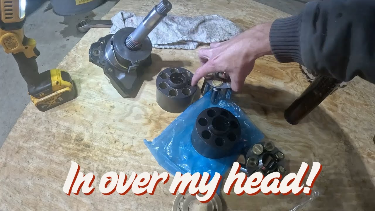 Equipment Repairs on Volvo SD45D Compact Roller & CH Mack Truck | Winter Storm Fern Hits